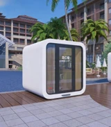 A2 Apple Cabin - design and interior view 2