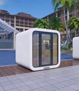 A2 Apple Cabin - design and interior view 6