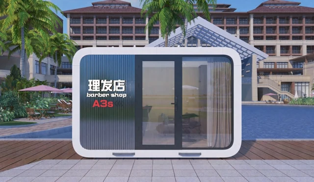 A3 Apple Cabin - design and interior view 1
