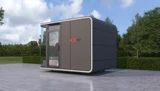 K5 Apple Cabin exterior design