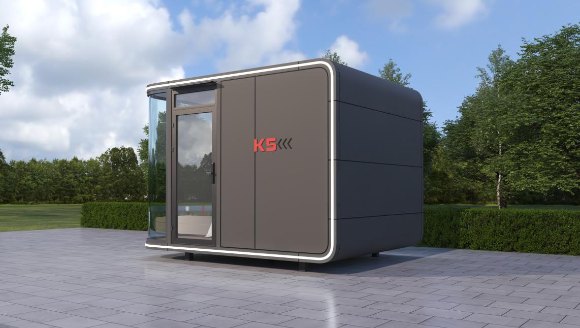 K5 Apple Cabin exterior design