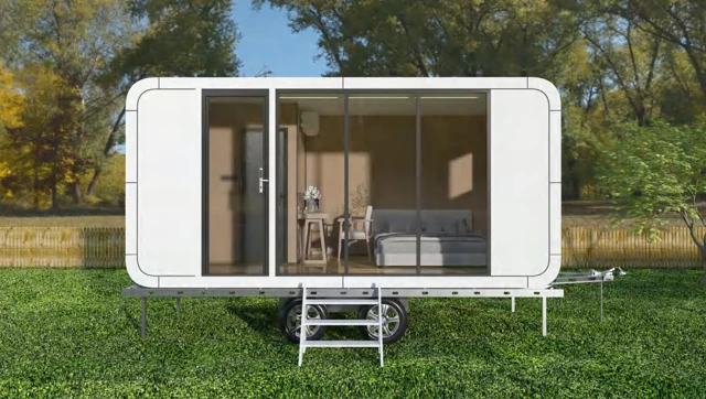A6 Apple Cabin - design and interior view 9