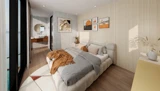 A6 Apple Cabin - design and interior view 12