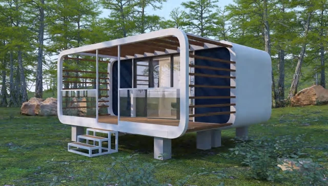A6s Apple Cabin exterior design