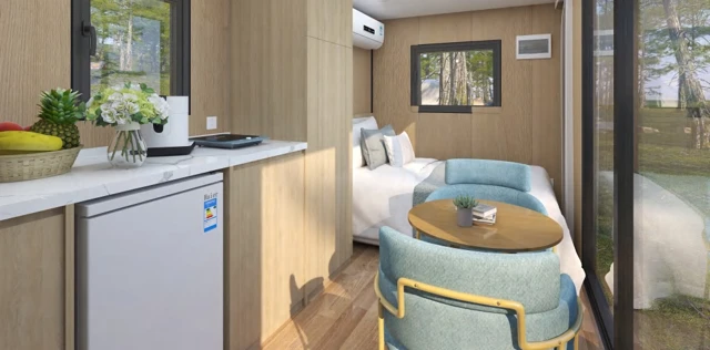 A6s Apple Cabin - design and interior view 9