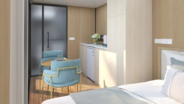 A6s Apple Cabin - design and interior view 10