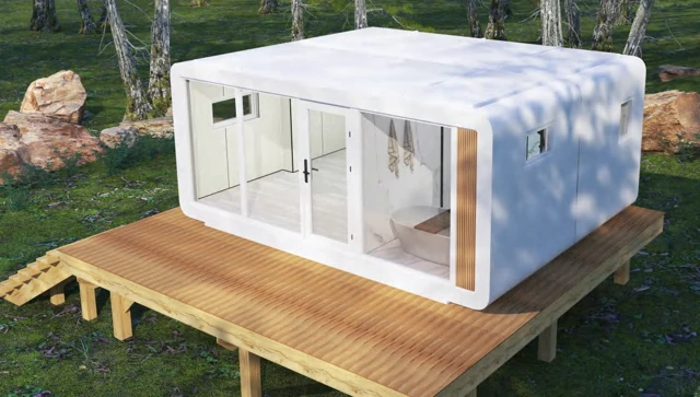 A6s Dual Combination Combined Apple Cabin exterior design