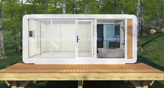 A6s Connected Apple Cabin - design and interior view 8