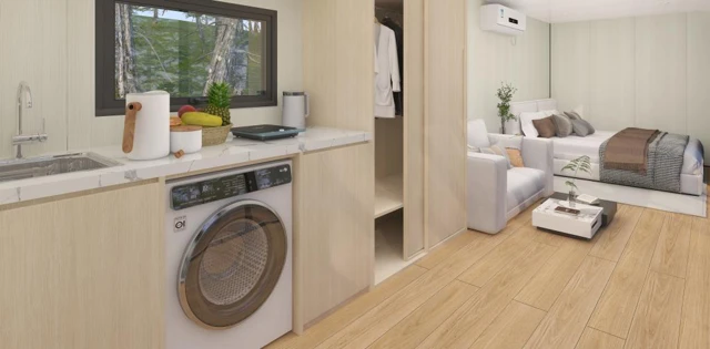 A9 Apple Cabin - design and interior view 9