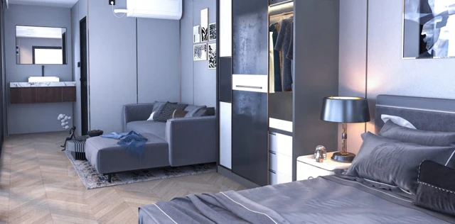 A9 Apple Cabin - design and interior view 10