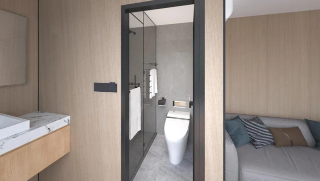 A9 Apple Cabin - design and interior view 13