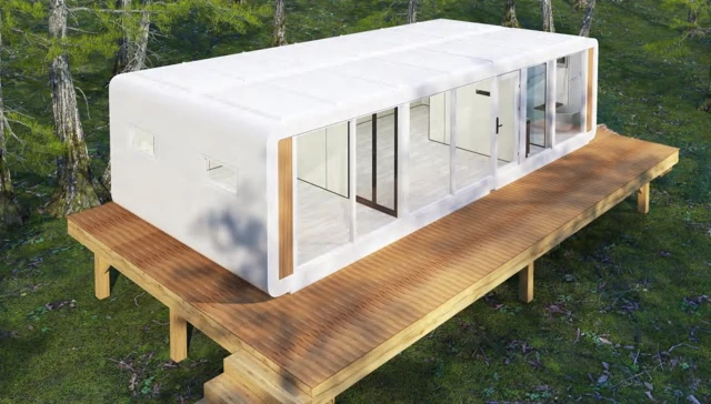 A9s Connected Apple Cabin - design and interior view 7