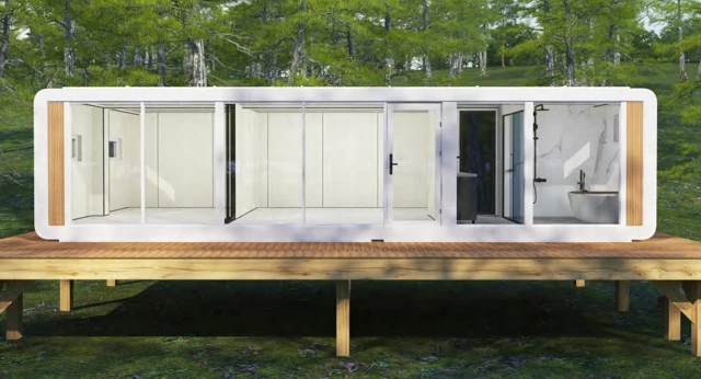A9s Connected Apple Cabin - design and interior view 8