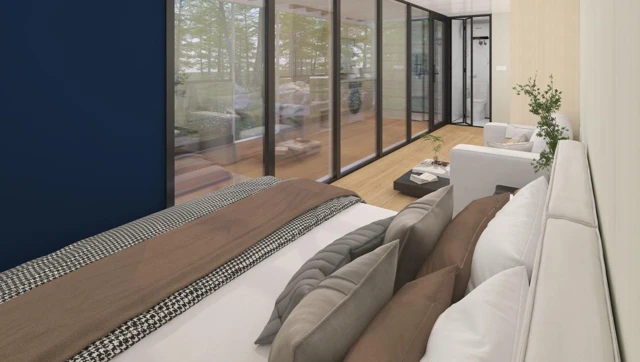 A9s Connected Apple Cabin - design and interior view 10
