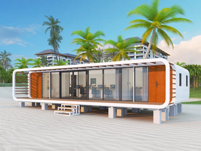 A12s Connected Apple Cabin - design and interior view 2