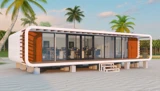 A12s Connected Apple Cabin - design and interior view 8