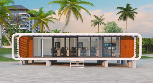 A12s Connected Apple Cabin - design and interior view 9