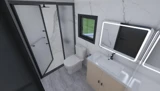 A12s Connected Apple Cabin - design and interior view 13