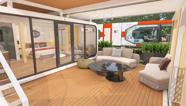 A6s+A12s Apple Cabin - design and interior view 15