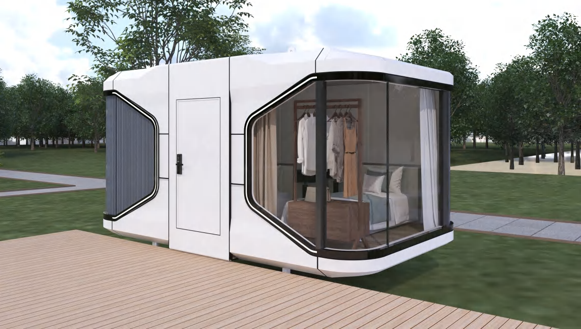 N3 Space Capsule exterior design