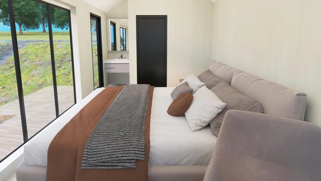 M5 Triangular House - design and interior view 11