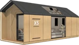X5 Triangular House - design and interior view 11