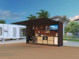 Outdoor Kitchen Module - design and interior view 2