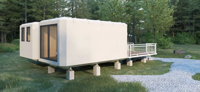Outdoor Kitchen Module - design and interior view 9