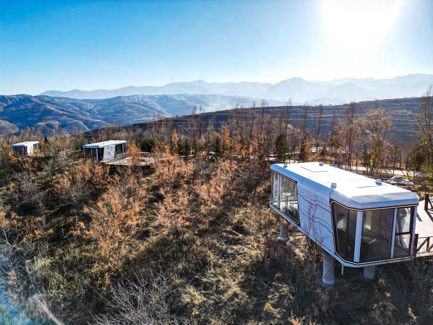 Paizi Mountain, Qinghai on-site photography