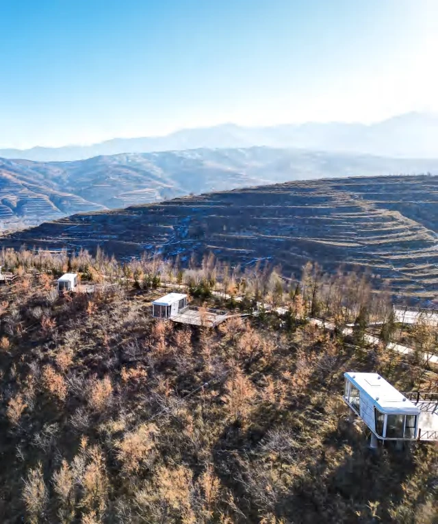 Paizi Mountain, Qinghai on-site photography