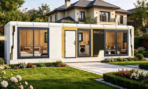 MH7-40 Modular House - design and interior view 2