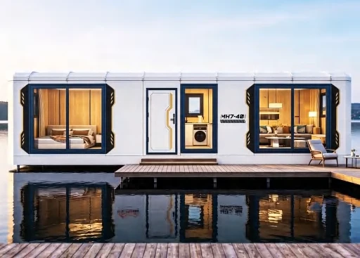 MH7-40 Modular House - design and interior view 4