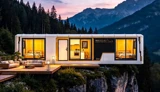MH7-48 Modular House - design and interior view 3