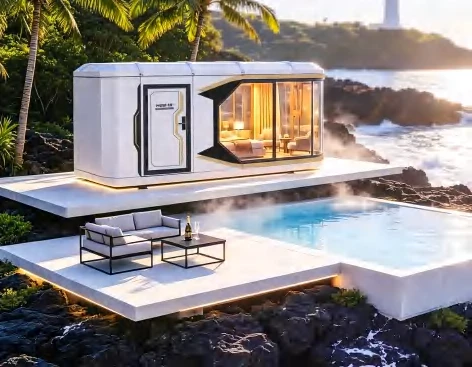 MG8-18 Modular House - design and interior view 3
