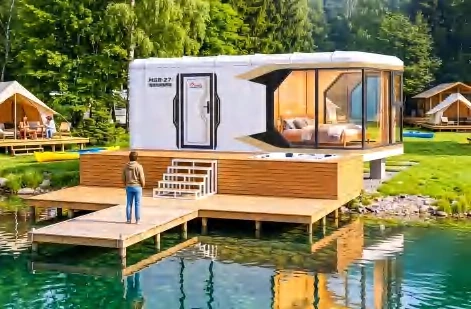 MG8-27 Modular House - design and interior view 2