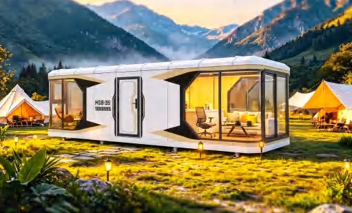 MG8-35 Modular House - design and interior view 2