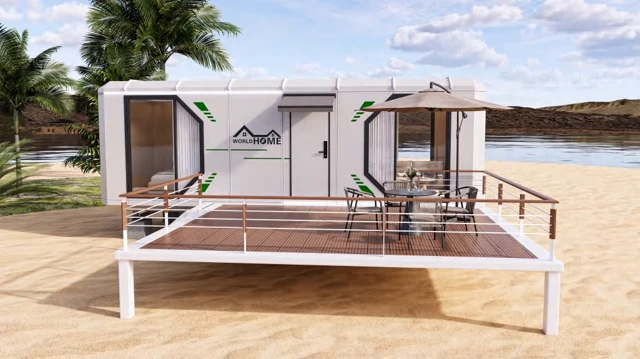 MG3-31A Modular House - design and interior view 1