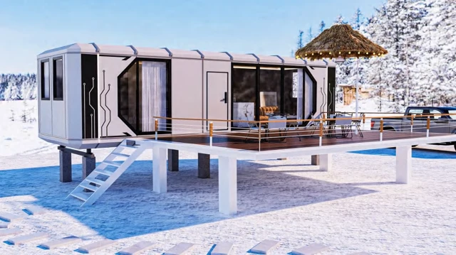 MG3-40A Modular House exterior design