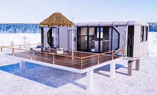 MG3-40A Modular House - design and interior view 2