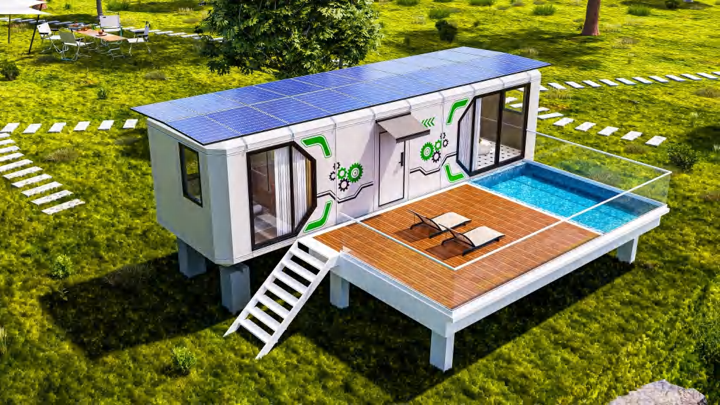 MG3-40B Modular House exterior design