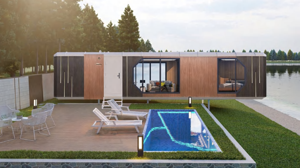 MG3-48 Modular House exterior design